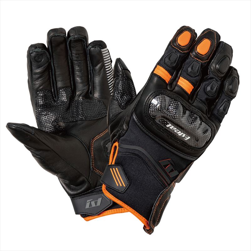 山城(yamashiro) IDEAL アイディール バイク用 グローブ 秋冬モデル ID-113 TOUGH(タフ) オレンジ 2XLサイズ ID113OR/2XL