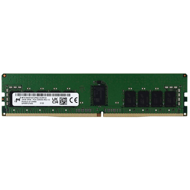 Micron サーバーメモリPC4-25600(DDR4-3200) 16GB DIMM