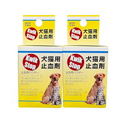 購入ポイント|2個セット 文永堂薬品 クイックストップ 犬猫用 14g (1/2オンス) 止血剤 止血用パウダー 動物用医薬品|医薬品・医療用品