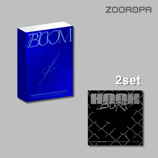 [2종세트] 이민혁 HUTA HOOK BOOM EP 2집
