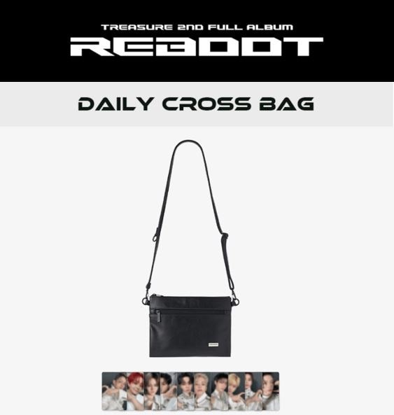 【TREASURE】 - [REBOOT] DAILY CROSS BAG
