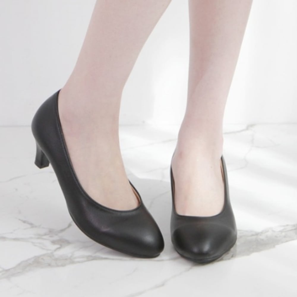 (ニナスパリ) 韓国製3,5,7cmベーシックパンプス 5,047円