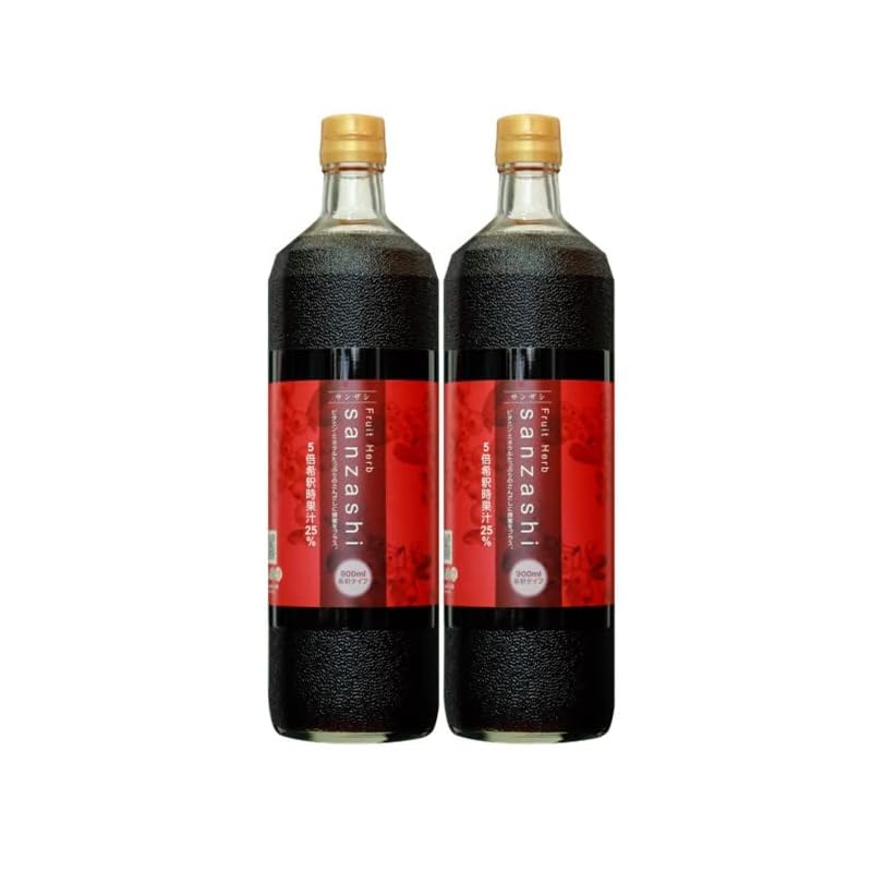フルーツハーブ さんざし(き釈用) 900ml 希釈タイプ 2本セット