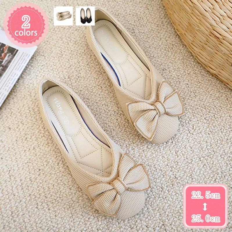 500円OFFクーポン パンプス 大きいサイズ 痛くない ローヒール ぺたんこ 黒 蝶結び 幅広 柔らかい 歩きやすい コンフォート 走れる 長時間 疲れない 通勤 仕事 立ち仕事 おしゃれ フラット