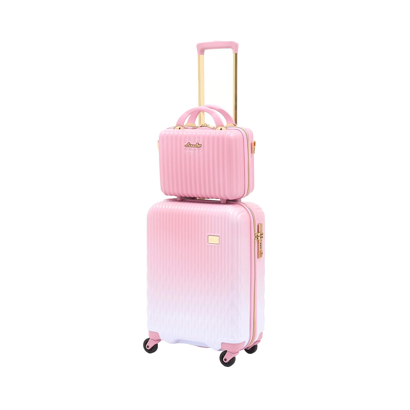 [シフレ] スーツケース ハードジッパー 小型 Sサイズ 付き LUN2116-48 機内持ち込み可 32L 48 cm 2.8kg 内装抗菌 TSAロック ミッドナイト