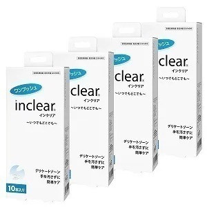 膣洗浄器 inclear インクリア 10本入り 4個セット