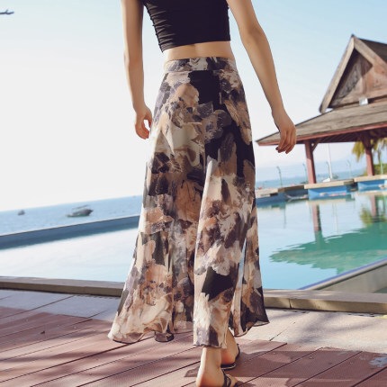 スカート デート ロング ロング丈 ハイウエスト かわいい 大人可愛い きれいめ シンプル カジュアル 大人 上品 おしゃれ お洒落 主役級 存在感 柄 春 夏 秋 10代 20代 30代 レディース