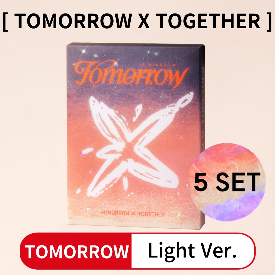 [ 5種 SET] TOMORROW X TOGETHER minisode 3: TOMORROW (Light Ver.)