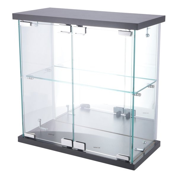 卓上ガラスコレクションケース ブラック 74073