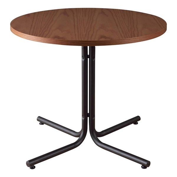 ダリオ カフェテーブル ブラウン W80×D80×H67 END-225TBR