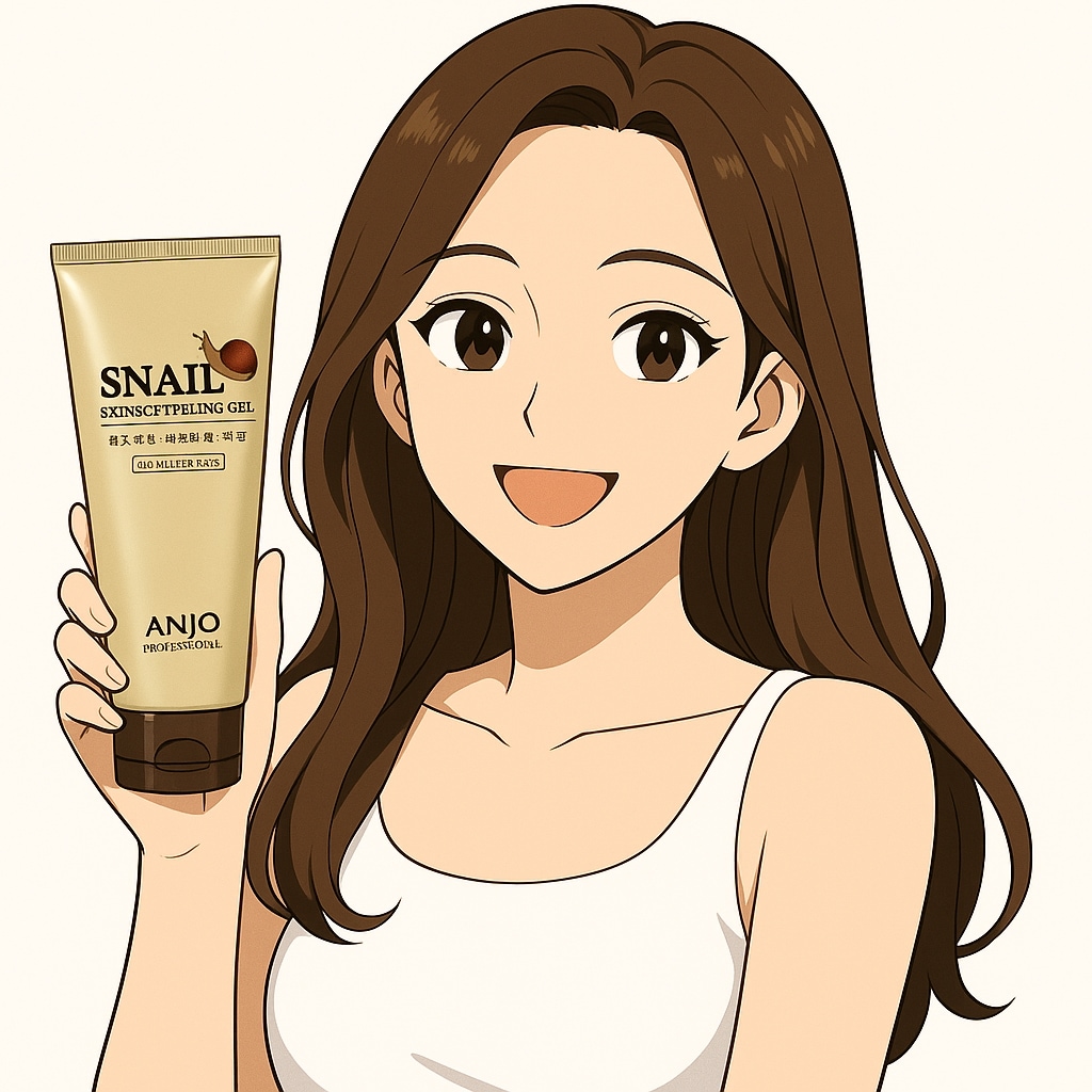 Qoo10] アンジョ スキンソフトピーリングジェル スネイル