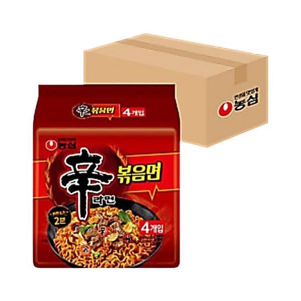 (NEW) 農心 辛ラーメン 炒麺(マルチパック) 4入(131g X 32個)