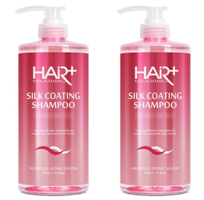 シルクコーティング シャンプー ローズベリームスクの香り 1L × 2本セット