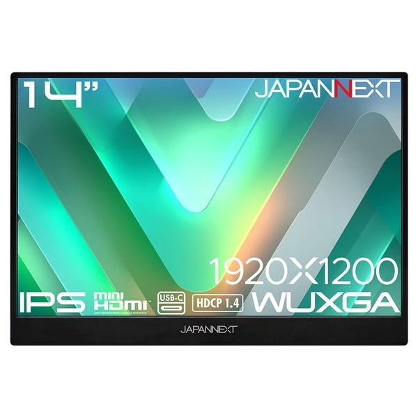 JAPANNEXT JN-MD-Ei14WX 14型ワイド 液晶モバイルモニター