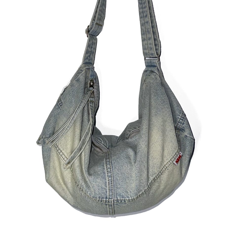 Washed Denim Duffle Bag Washed Blue 9,708円