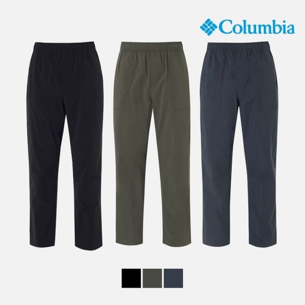 男性用ウーブンテーパードフィットファティーグパンツ C62-YMD803