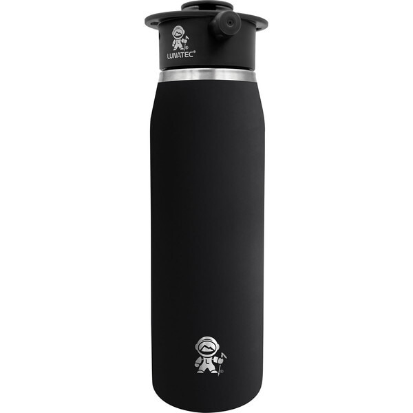 ルナテック LTA1061000 アクアボットシンクウダンネツ1000ML BK ブラック 真空断熱ボトル 1000ml