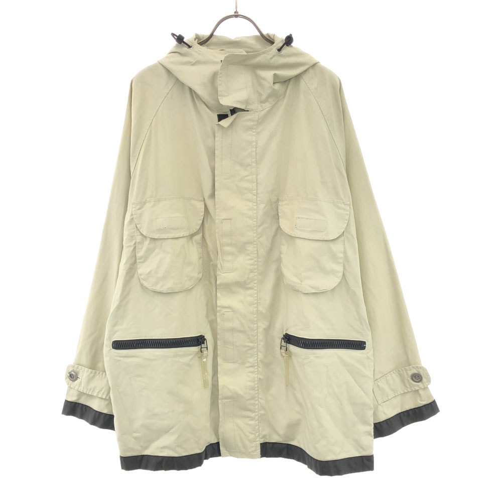 未使用 マウンテンパーカー M オフホワイト コットンジャケット タグ付き メンズ