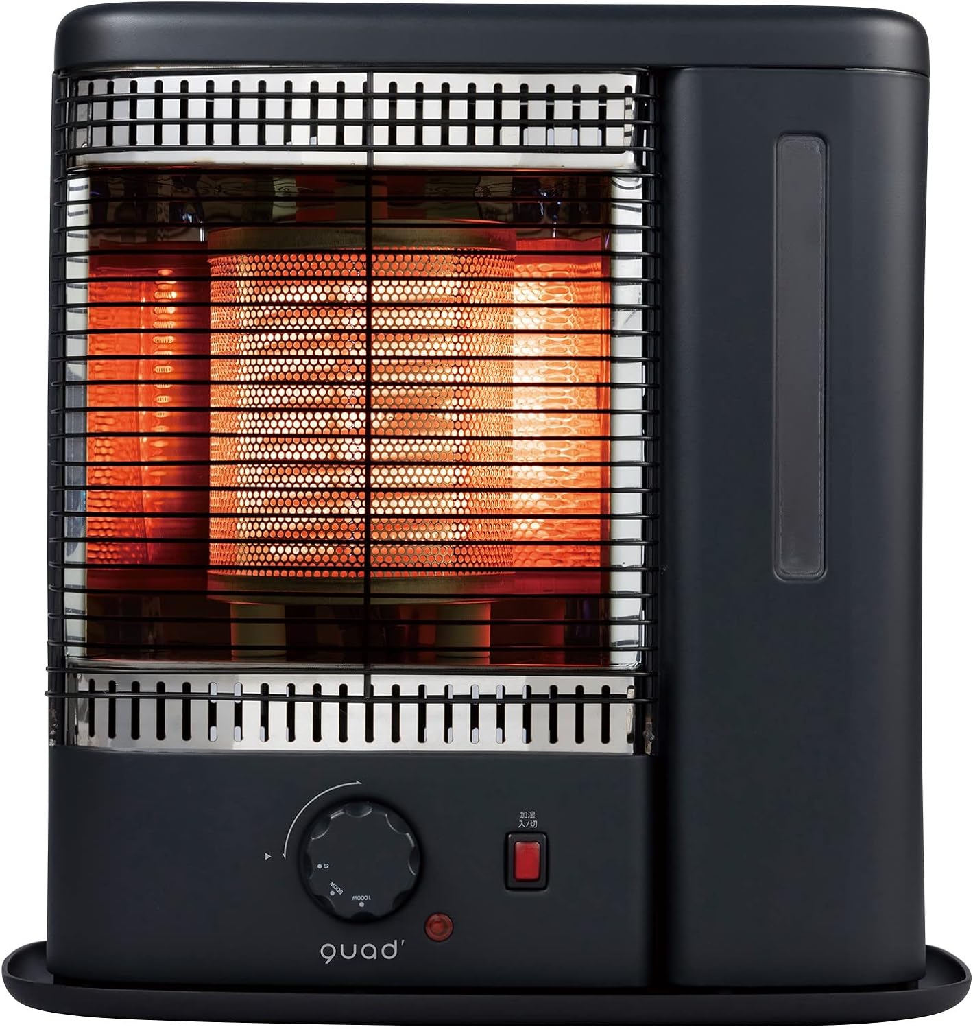 電気ストーブ 加湿 WARMTH ウォームス スチーム式 スピード加湿 ミスト 加湿器 おしゃれ 遠赤外線 暖房器具 6畳 即暖 芯から あったか うるおい 乾燥対策 清潔 リビング オフィス 寝室