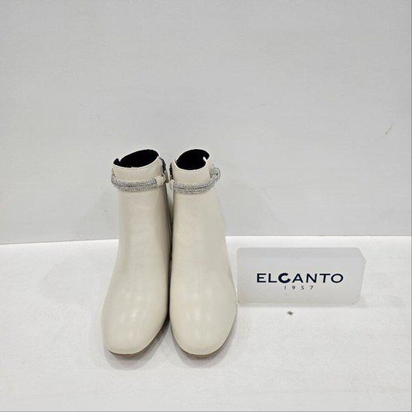 女性ホットフィックスストラップアンクルブーツ LCHSWASI20U44C 10 JE3 JJ