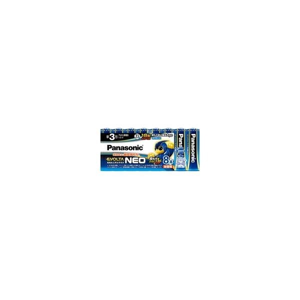 【6個セット】パナソニック アルカリ乾電池 EVOLTA NEO(エボルタネオ) 単3形 8本パック LR6NJ/8SW[EVOLTA(エボルタ)]