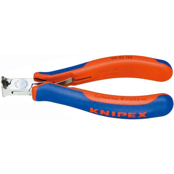 KNIPEX(クニペックス)6402-115 エレクトロニクスエンドカッティングニッパー