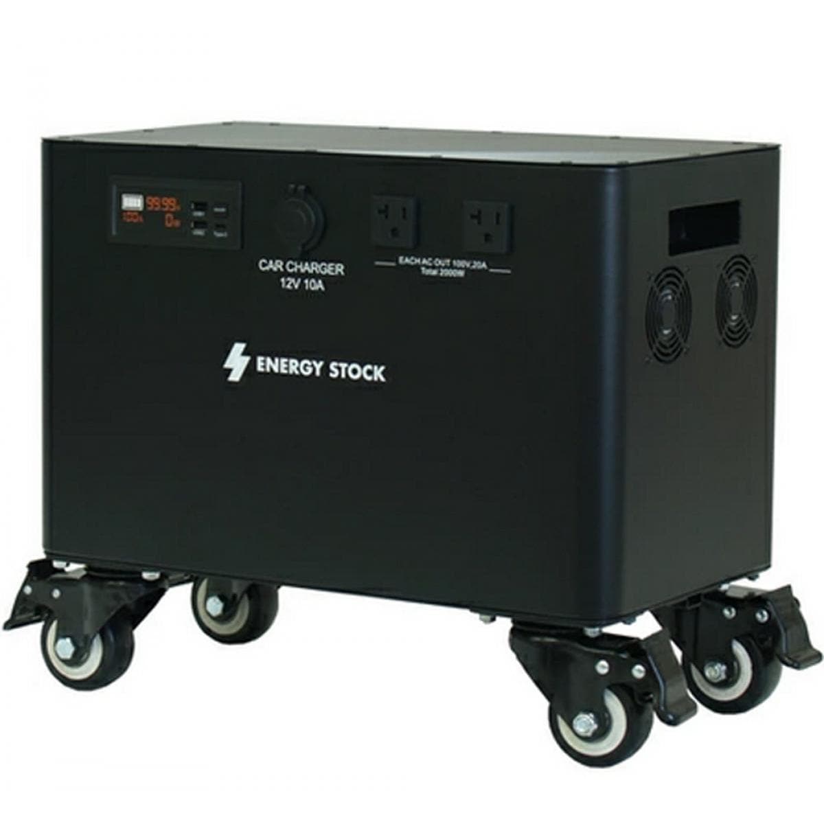 富士倉 大容量ポータブルバッテリー パワーバッテリー 3000Wh 定格出力2000W ES-2000PB 業務用 蓄電池 避難 非常時 防災 対策