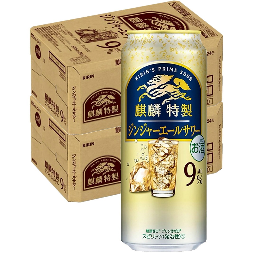 キリン 麒麟特製 ジンジャーエールサワー 500ml2ケース/48本【北海道沖縄県東北四国九州地方は必ず送料がかかります】
