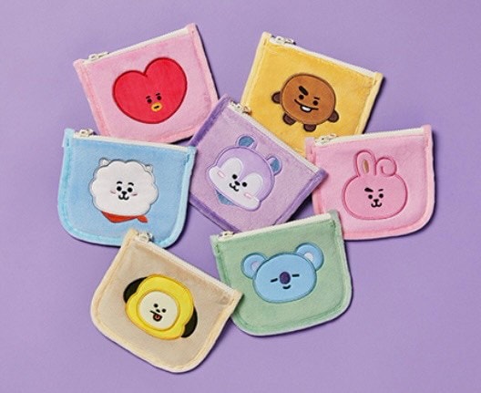 Qoo10] BT21 【公式】新作 BT21 ポーチ