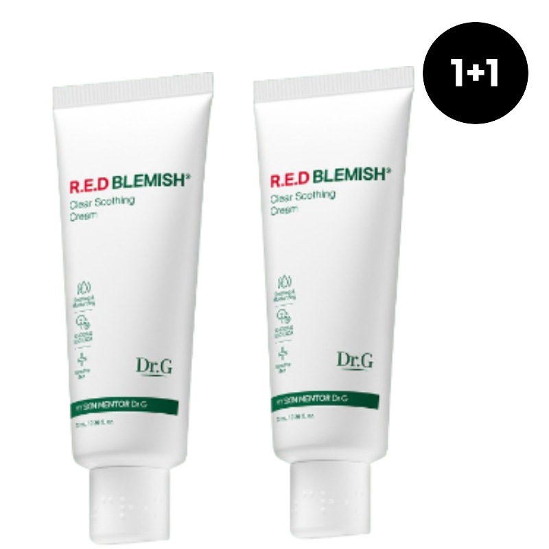 【韓国正規品】 レッド ブレミッシュ クリア スージング クリーム 70ml + 70ml (tube type) 【NEW】