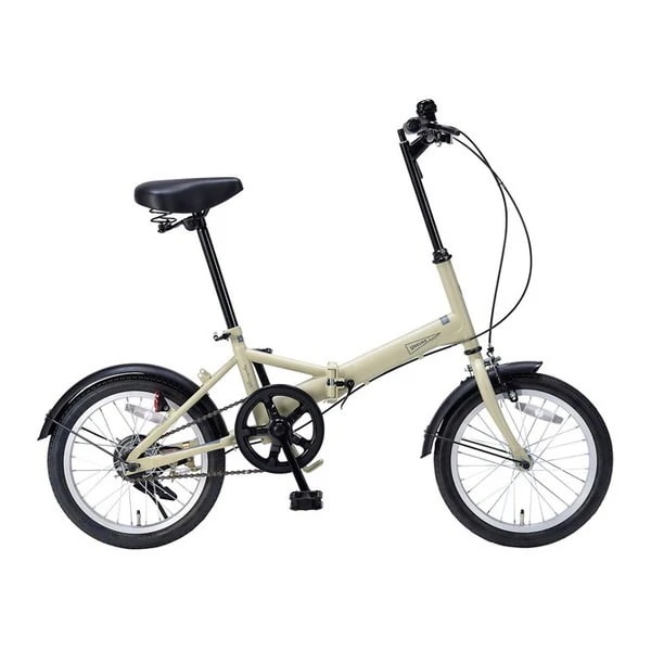 MF101-SA サンドベージュ [折り畳み自転車 (16インチ)] メーカー直送