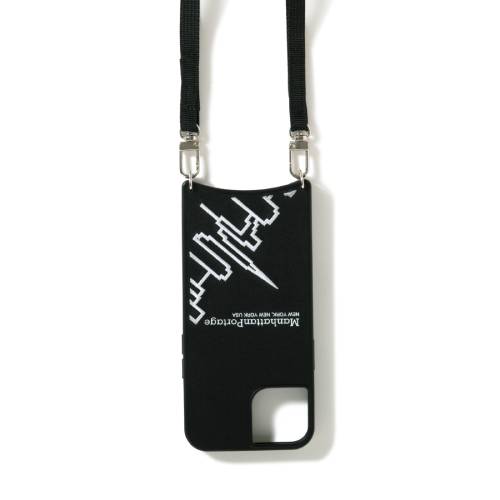 Manhattan Portage PU LEATHER Sling Case SKYLINE 【iPhone 14/13兼用】