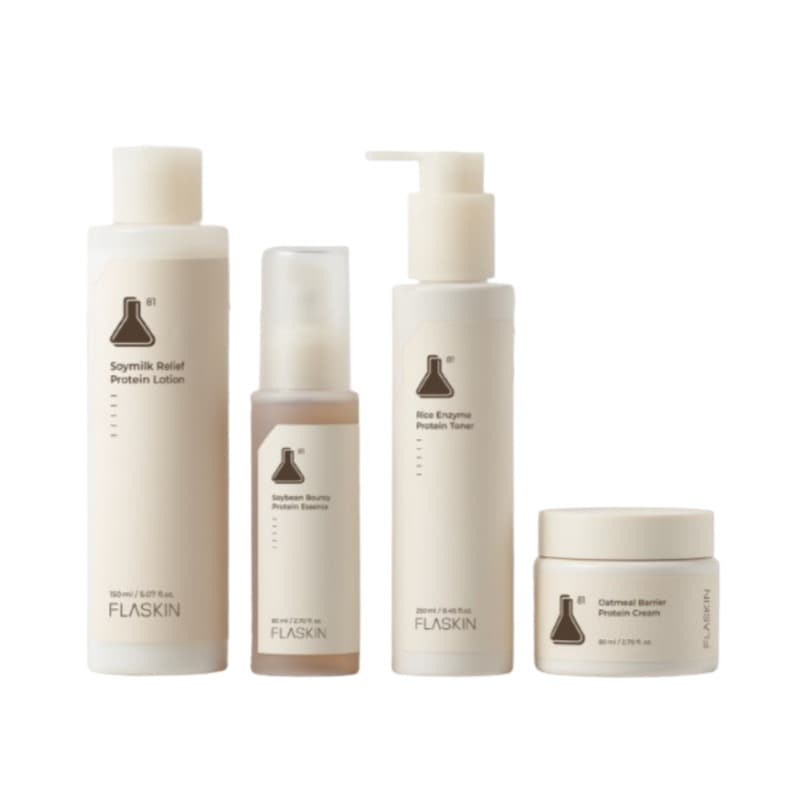 コア強化タンパク質90日スキンケアセット/プロテインローション/プロテインエッセンス/プロテイントナー/プロテインクリーム