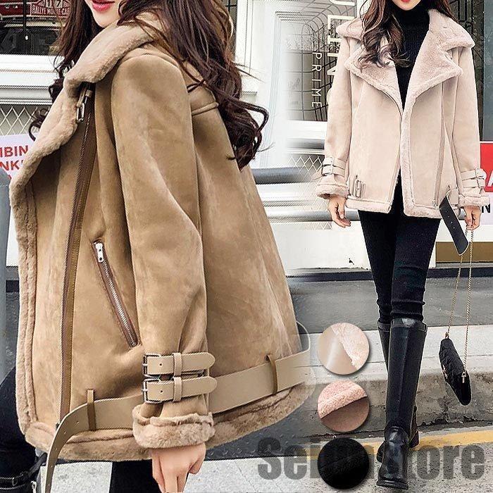 コート ムートンコート レディース 40代 秋冬 長袖 きれいめ ボアコート ライダース アウター 切り替え もこもこ 防寒 カジュアル 秋 冬 暖かい 軽量