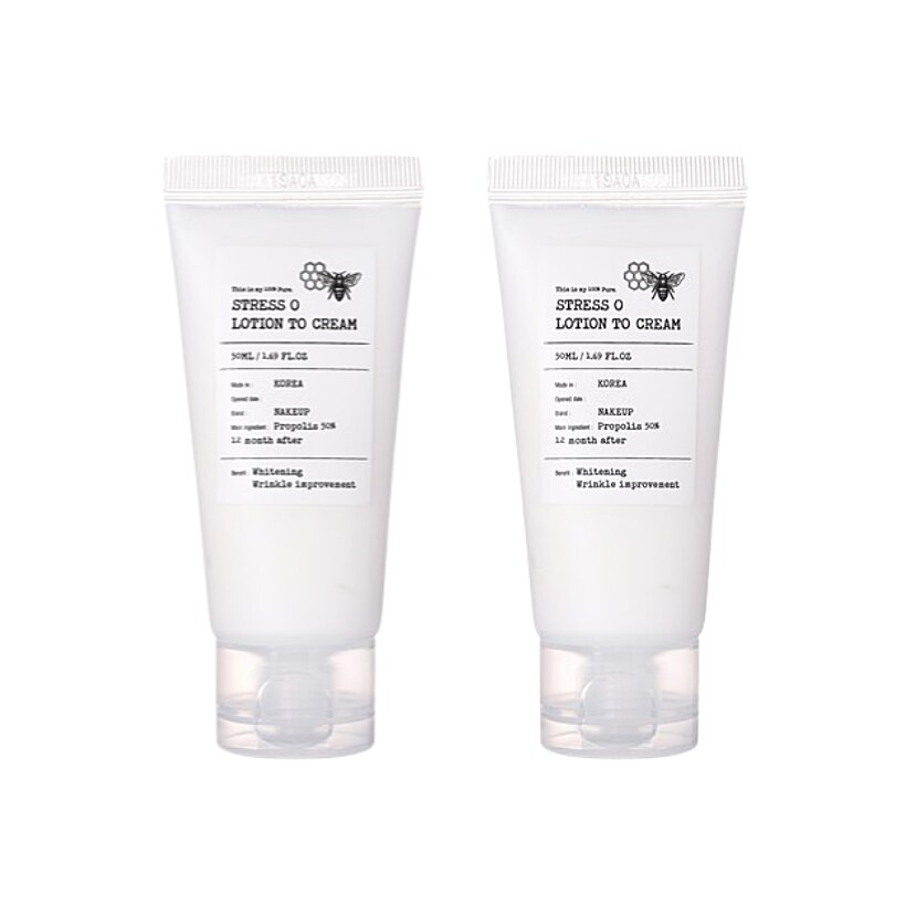 [NAKEUP FACE] [1+1] ストレス ゼロ ローション TO クリーム 50ml 2個