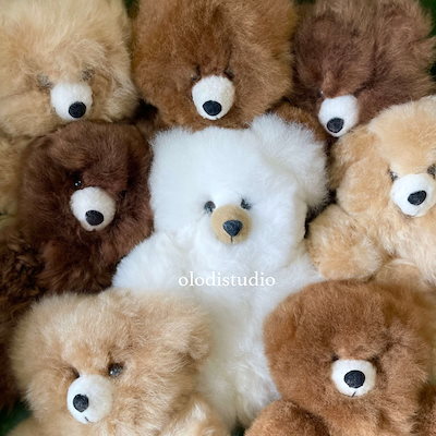 Qoo10] クマのぬいぐるみ ペルー 直輸入 リアル : おもちゃ・知育