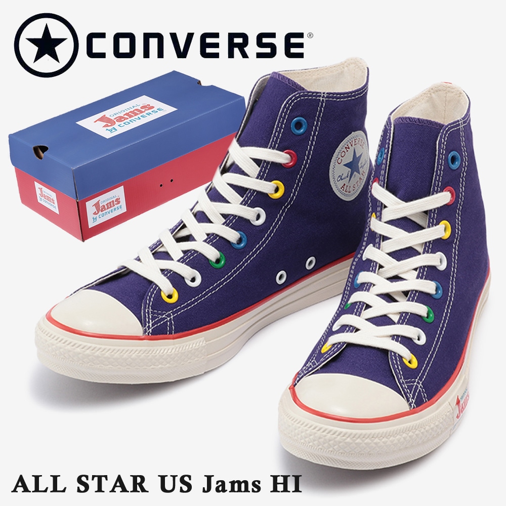 コンバース スニーカー メンズ レディース オールスター US Jams ハイ 1SC807 converse ALL STAR US Jams HI