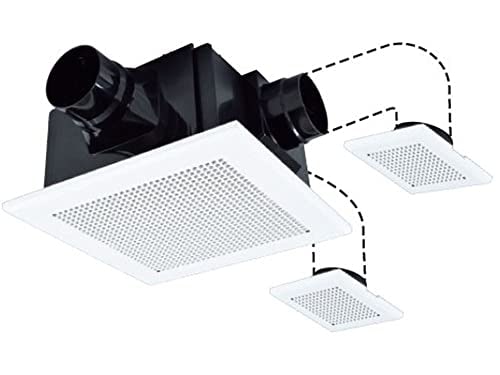 三菱電機(MITSUBISHI ELECTRIC) 天井埋込形ダクト用換気扇 2*3部屋用低騒音形