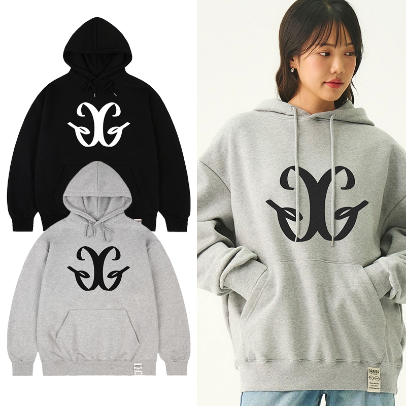[UNISEX]G Logo Hoodie_2color