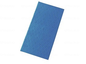 アロン化成 吸着すべり止めマット M ブルー M 535457