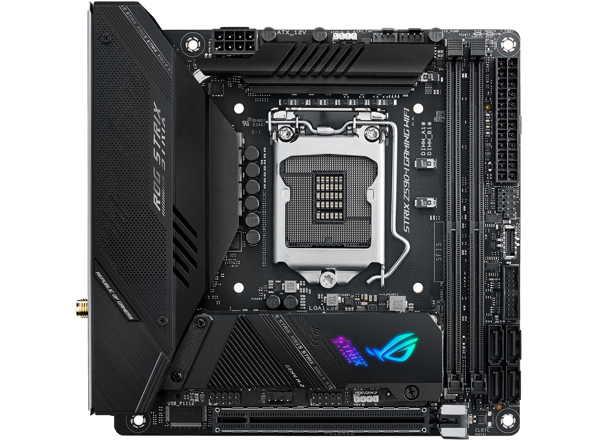 ASUS ROG STRIX Z590-I GAMING WIFI Intel Z590 1200