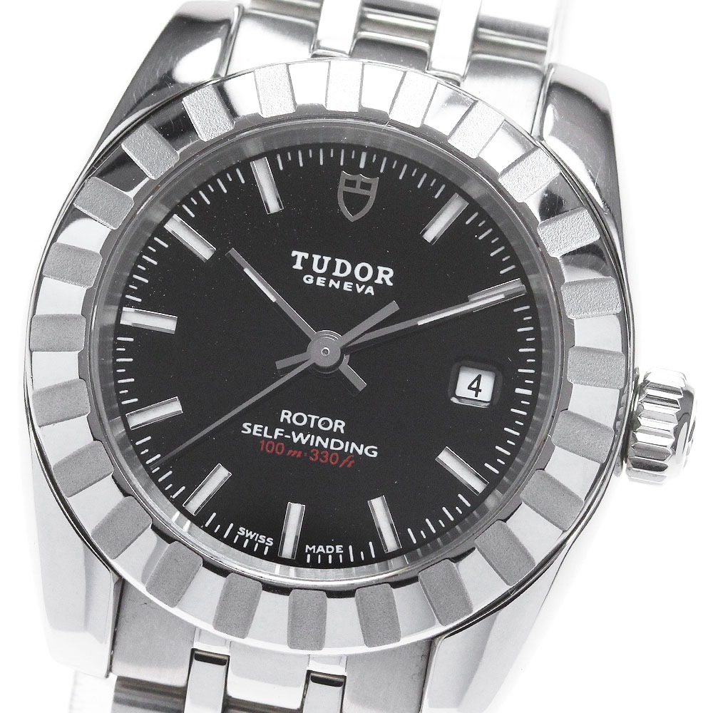 チュードル TUDOR 22010 クラシックデイト 自動巻き レディース 保証書付き_845857【中古】