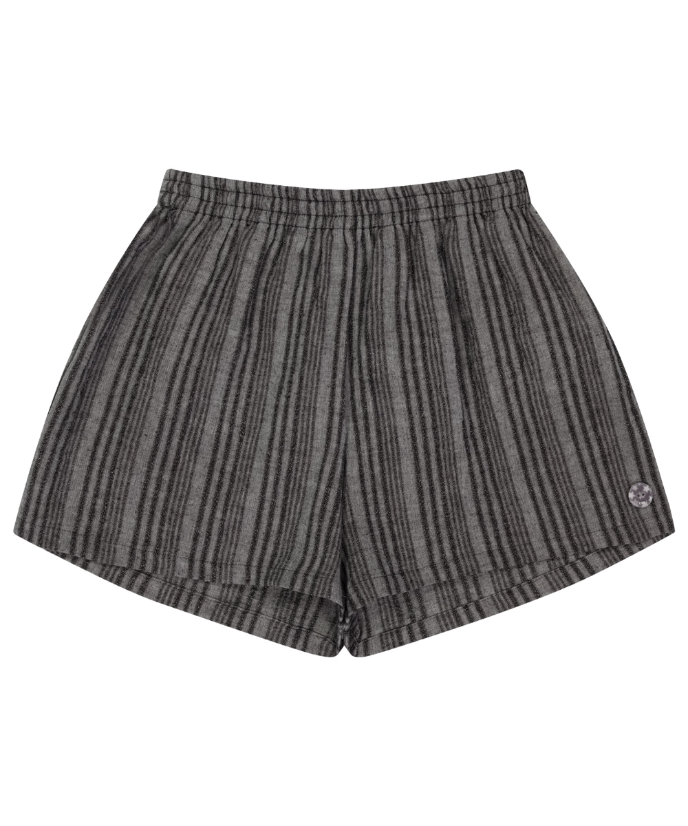【COYSEIO】 038 ETHNIC SHORTS : DARK GREY