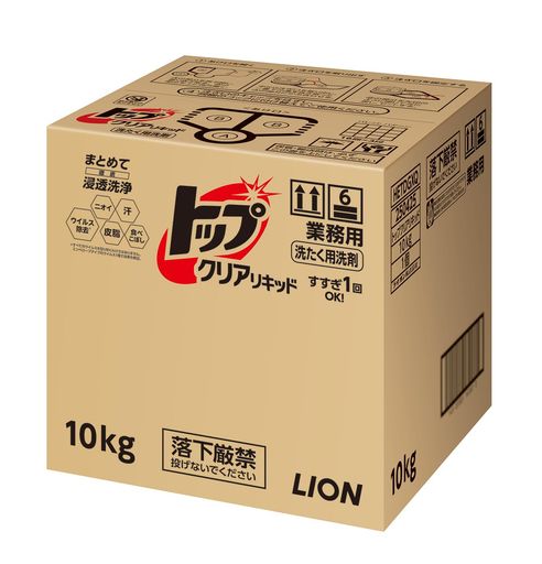 【業務用 大容量】 クリアリキッド 蛍光剤無配合 洗濯洗剤 液体 10KG