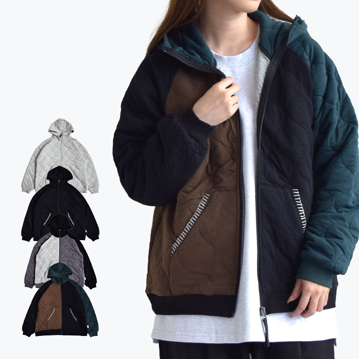 gym master アウター パーカー 羽織 ウェーブキルトジップパーカー メンズ レディース ユニセックス 春 秋 冬 グレー ブラック G433766 7,647円