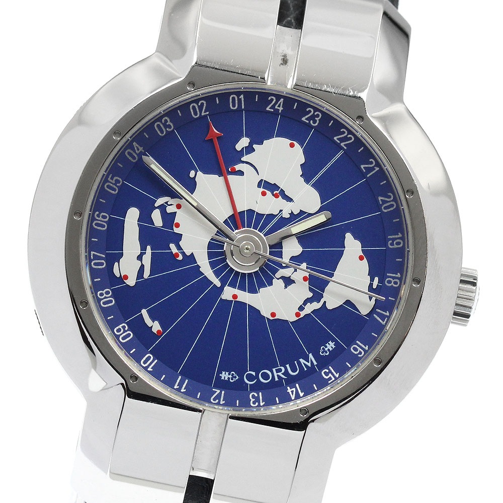 コルム CORUM 283.251.20 クロナム GMT 自動巻き メンズ _945058【中古】