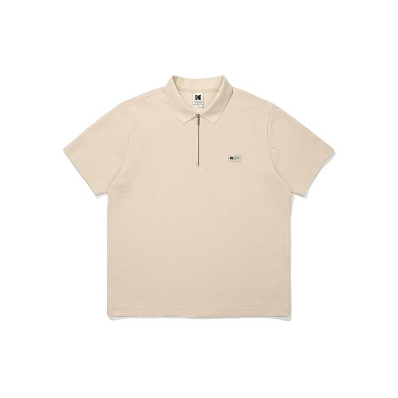 コダック KODAK エアロクール ワッフル ウォッシュ カラー Tシャツ IVORY K5223LTSR1IVR 391939