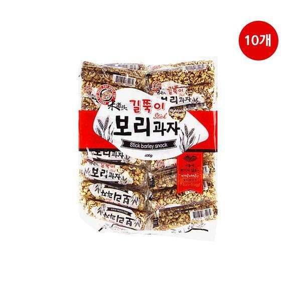 SCHUAN アンクルポップ 細長いちゃん 麦菓子 400g 10個