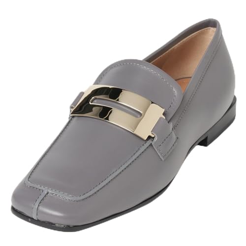 [ペリーコ] ローファー 0462 CLIO ANELLI FIBBIA LOAFER レディース グレー 25.0 cm