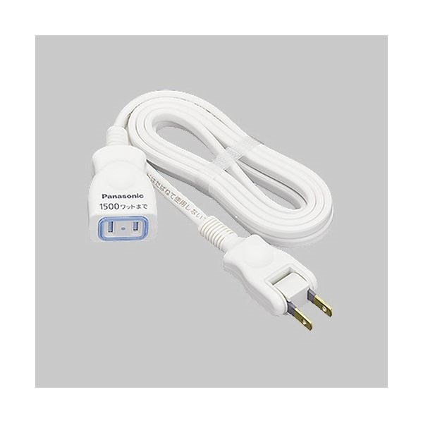 （まとめ）延長コードX 2Pホワイト 5m WHA4915WP 1本[x5セット]